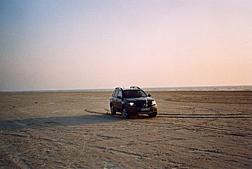 Strand in Vejeres Strand. 