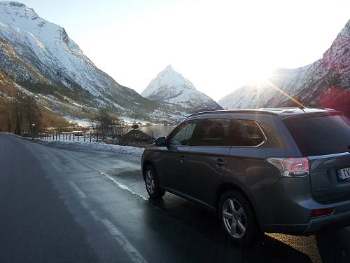 Outlander PHEV von Norweger. 